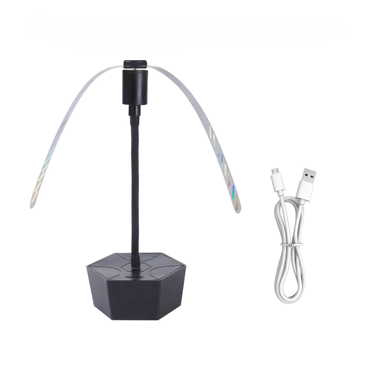 Rotating Insect Repellent Fan for Tabletop Use