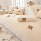 Sherpa Fleece Couch Protector – Cozy Sofa Cover