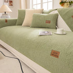 Sherpa Fleece Couch Protector – Cozy Sofa Cover