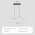 Nordic Style Minimalist Pendant Light in Aluminum for Dining Areas