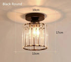 Chic Corridor and Aisle Lighting Fixture – Crystal Ceiling Lamp