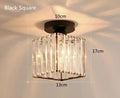 Chic Corridor and Aisle Lighting Fixture – Crystal Ceiling Lamp