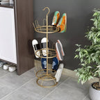 Shoe Storage Tower with Vertical Design and Hanging Hook