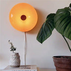 Modern LED Light for Table or Wall - Bauhaus Style Donut Lamp