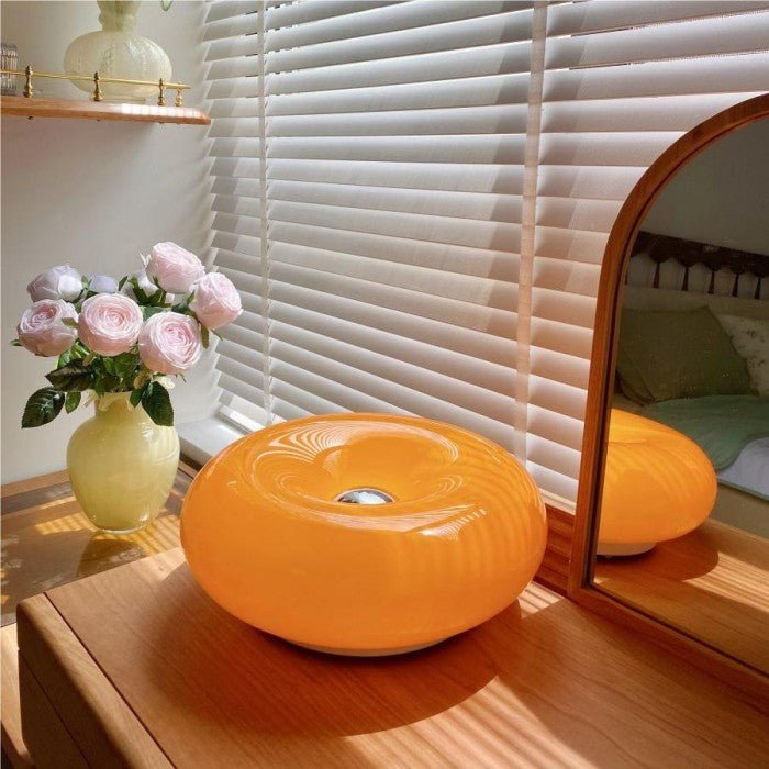 Modern LED Light for Table or Wall - Bauhaus Style Donut Lamp