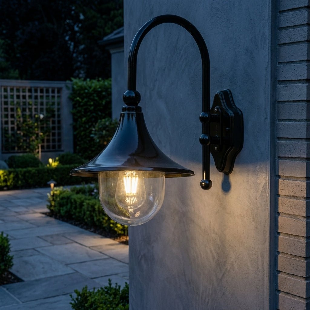 Bell-Shaped Vintage Wall Lamp Fixture