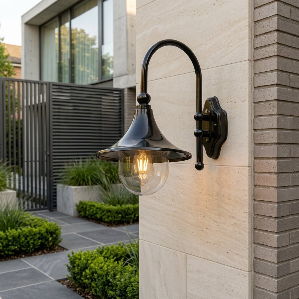 Bell-Shaped Vintage Wall Lamp Fixture
