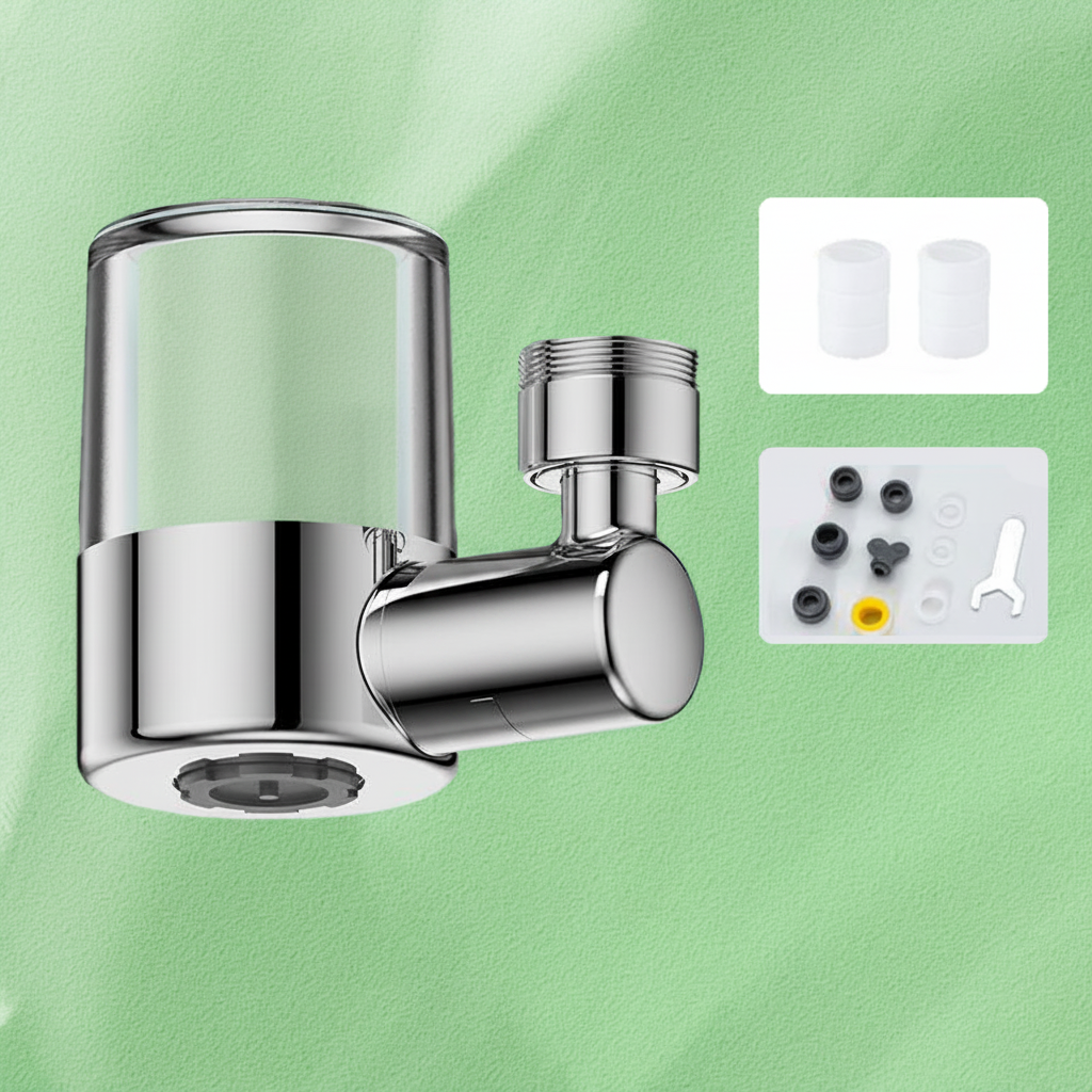 720° Rotating Faucet Nozzle with Swivel Filter