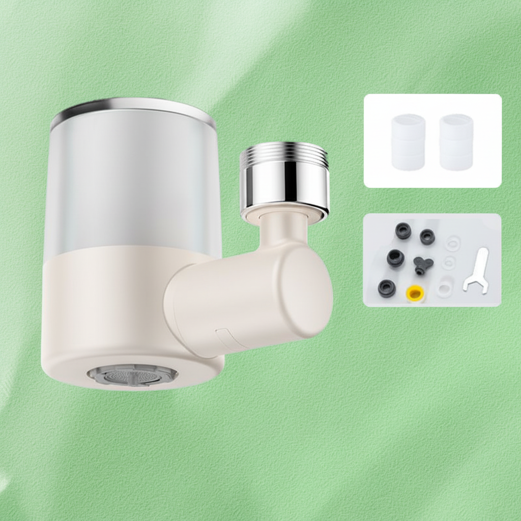 720° Rotating Faucet Nozzle with Swivel Filter