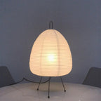 Zen Minimalist Table Lamp with Japanese Rice Paper Design