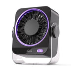 Rechargeable Personal Cooling Desk Fan – Portable and Compact