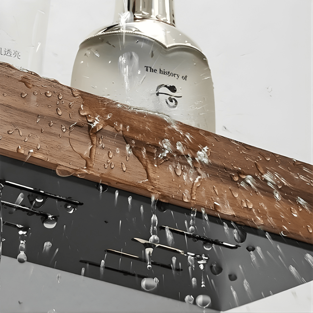 Set of Wall Shelves Crafted from Durable Wood