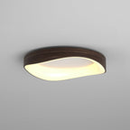 Ceiling Light with Artistic Wood Grain Design in Nordic Style