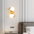 Modern Dual Globe LED Wall Light