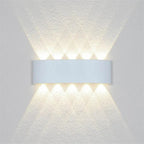 Contemporary LED Wall Light for Indoor and Outdoor Use