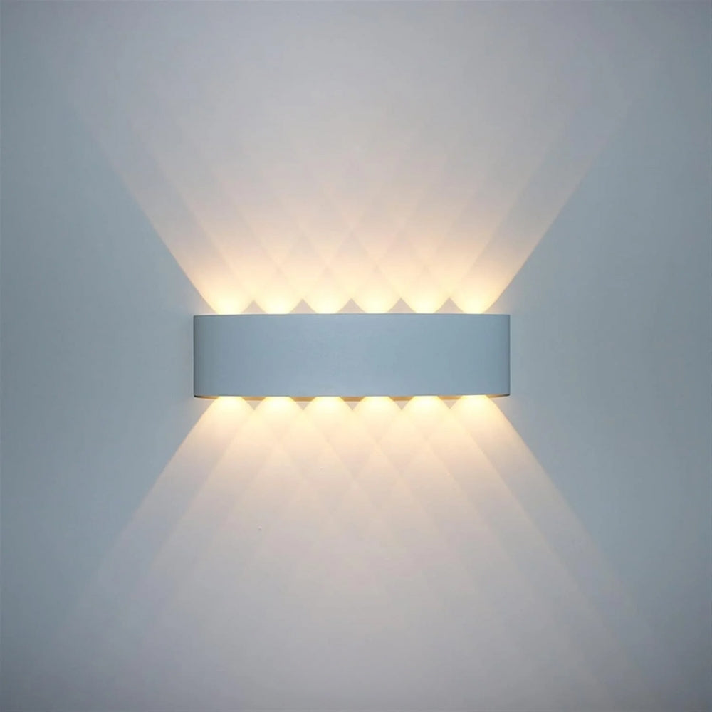 Contemporary LED Wall Light for Indoor and Outdoor Use