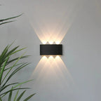 Contemporary LED Wall Light for Indoor and Outdoor Use