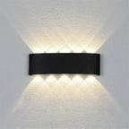 Contemporary LED Wall Light for Indoor and Outdoor Use