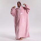 Soft Wearable Blanket Hoodie for Adults – Cozy Oversized Design for Cold Weather
