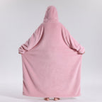 Soft Wearable Blanket Hoodie for Adults – Cozy Oversized Design for Cold Weather
