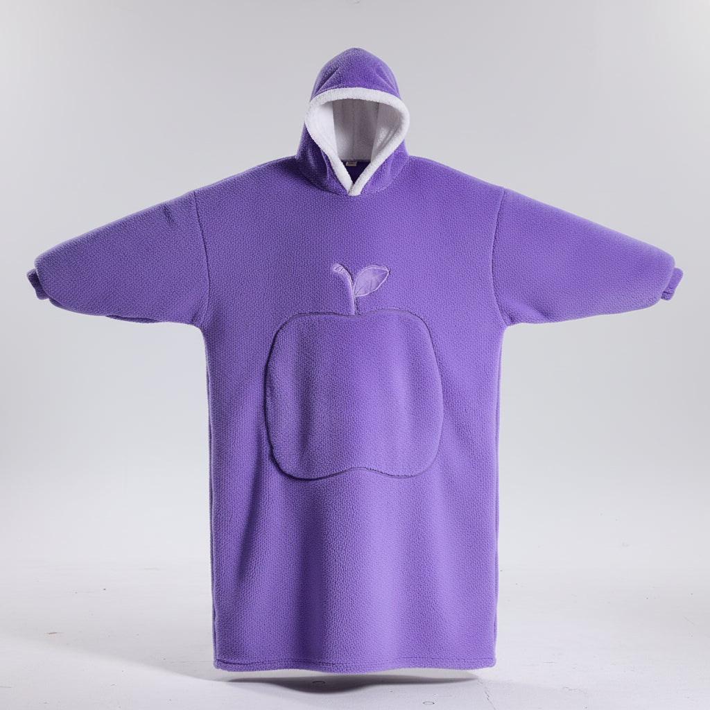 Soft Wearable Blanket Hoodie for Adults – Cozy Oversized Design for Cold Weather