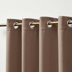 Blackout Outdoor Curtains with Eyelets – Waterproof Design