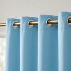 Blackout Outdoor Curtains with Eyelets – Waterproof Design