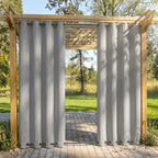 Blackout Outdoor Curtains with Eyelets – Waterproof Design