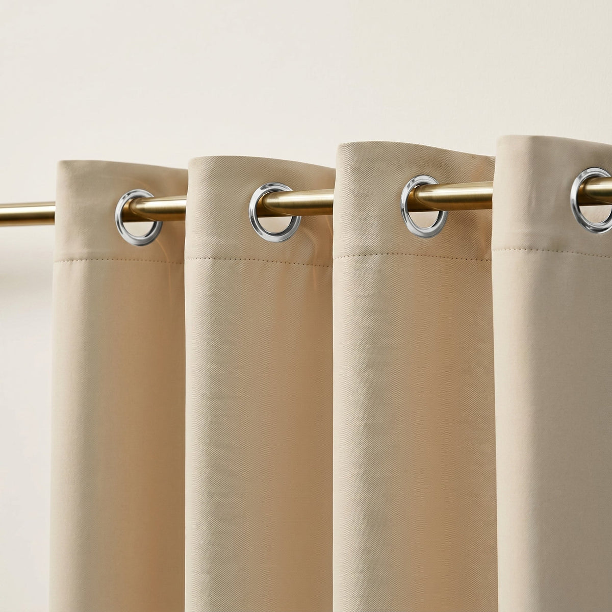 Blackout Outdoor Curtains with Eyelets – Waterproof Design