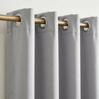 Blackout Outdoor Curtains with Eyelets – Waterproof Design