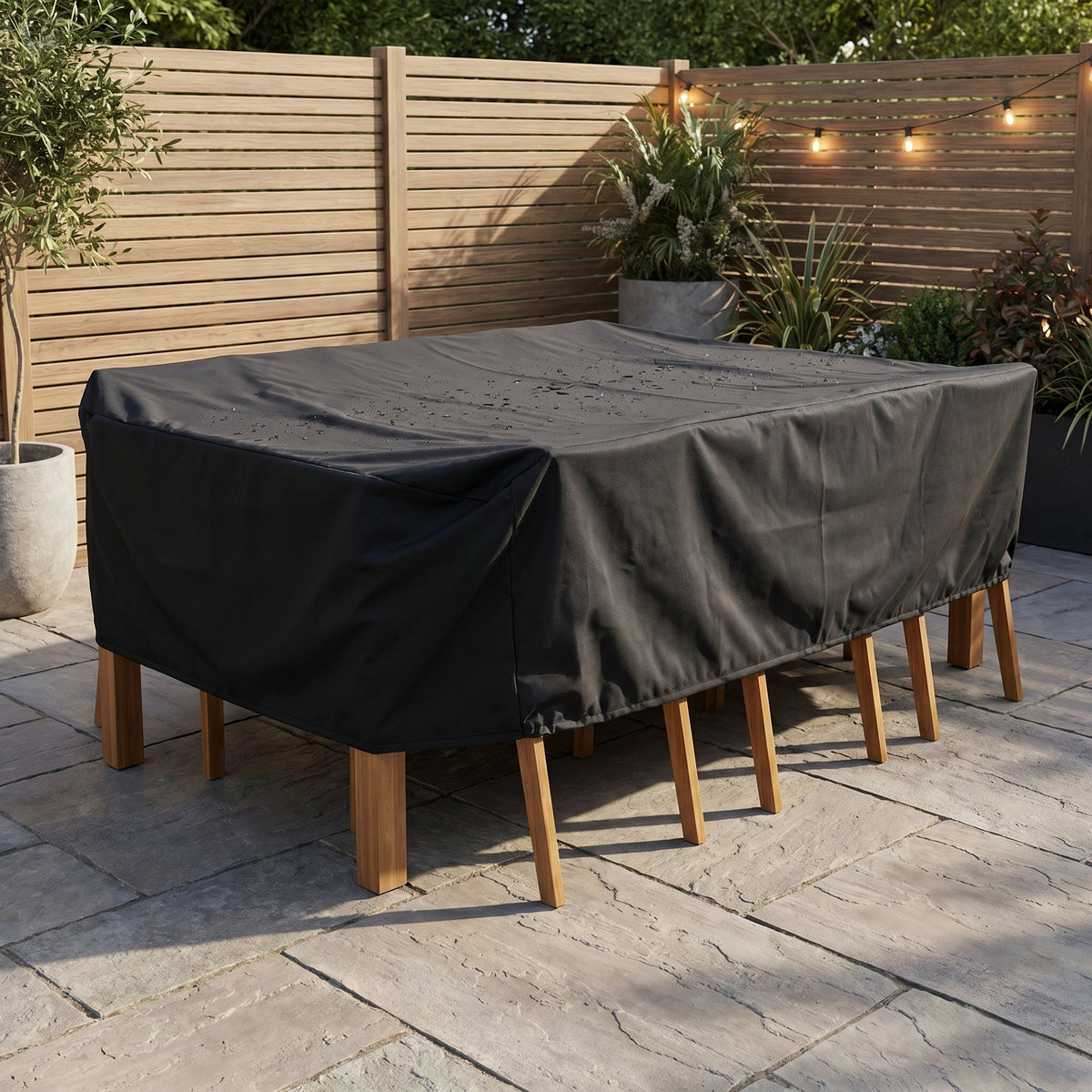Rectangular Outdoor Furniture Cover - Waterproof Protection