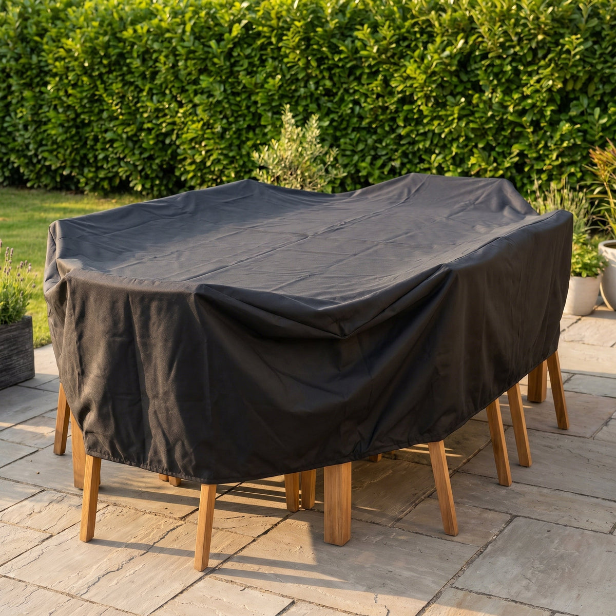 Rectangular Outdoor Furniture Cover - Waterproof Protection