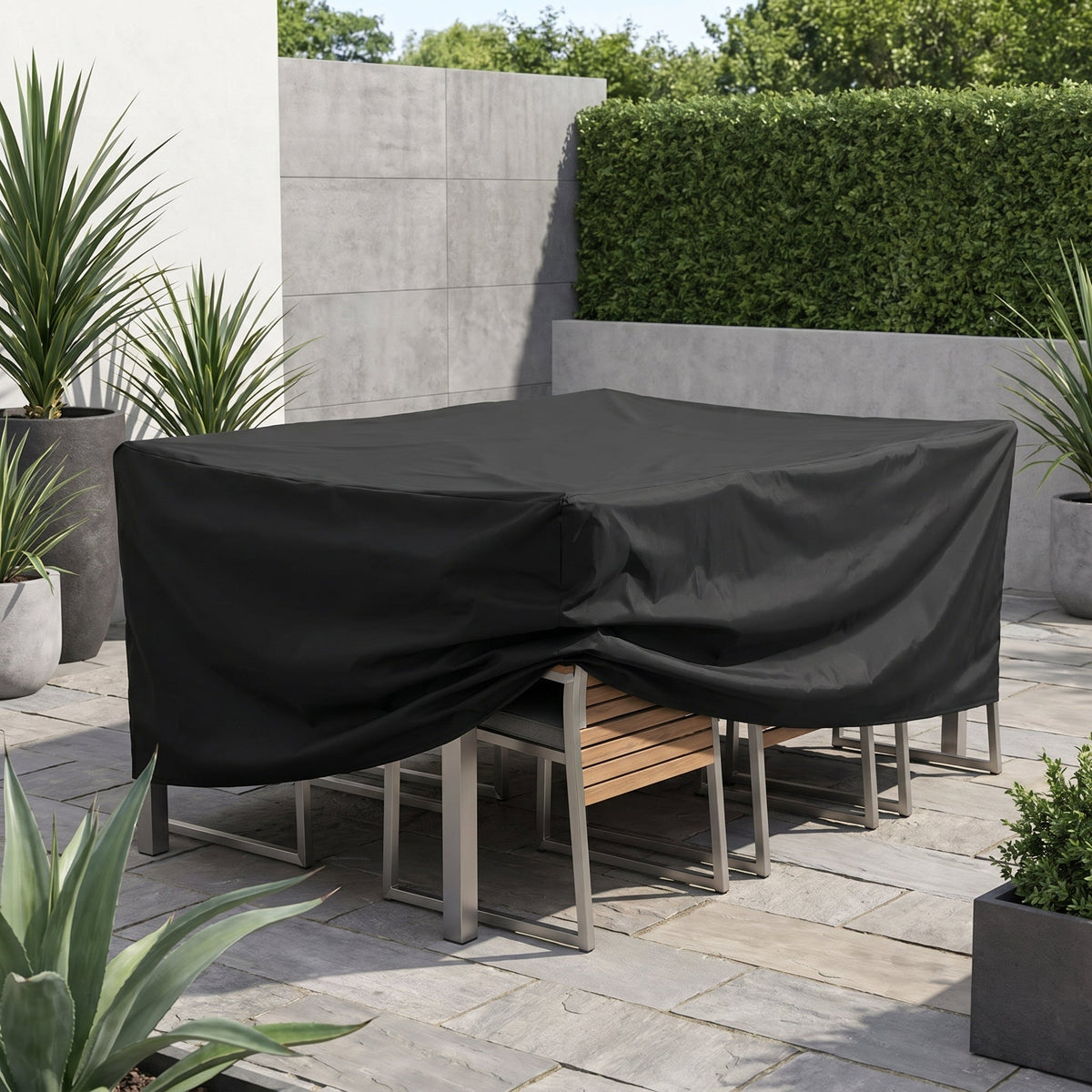 Rectangular Outdoor Furniture Cover - Waterproof Protection