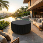 Round Garden Furniture Cover – Waterproof Protection