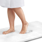 Soft Memory Foam Bath Mat for Comfortable Step