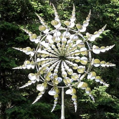 Enchanting Metal Garden Spinner – A Dynamic Outdoor Accent