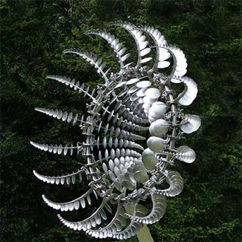 Enchanting Metal Garden Spinner – A Dynamic Outdoor Accent