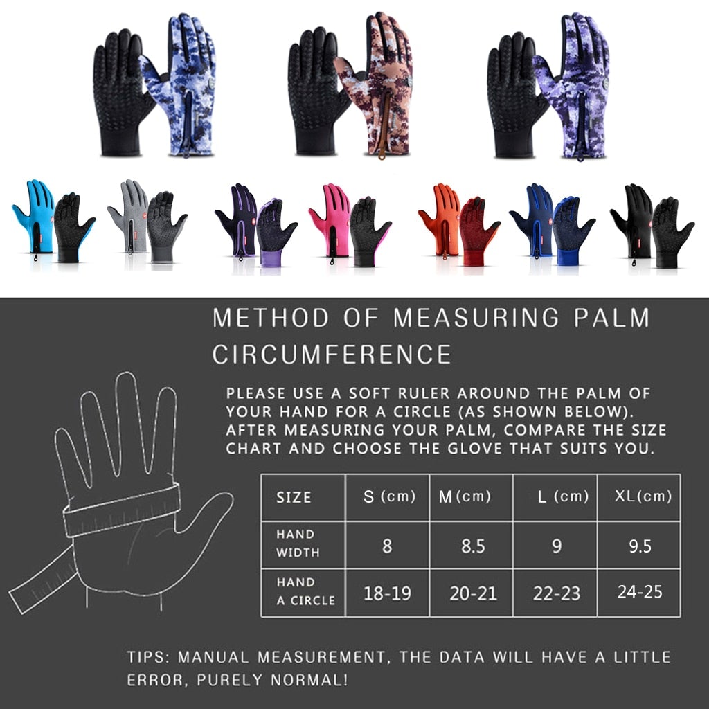 Cozy Tech-Ready Thermal Gloves for Winter Adventures