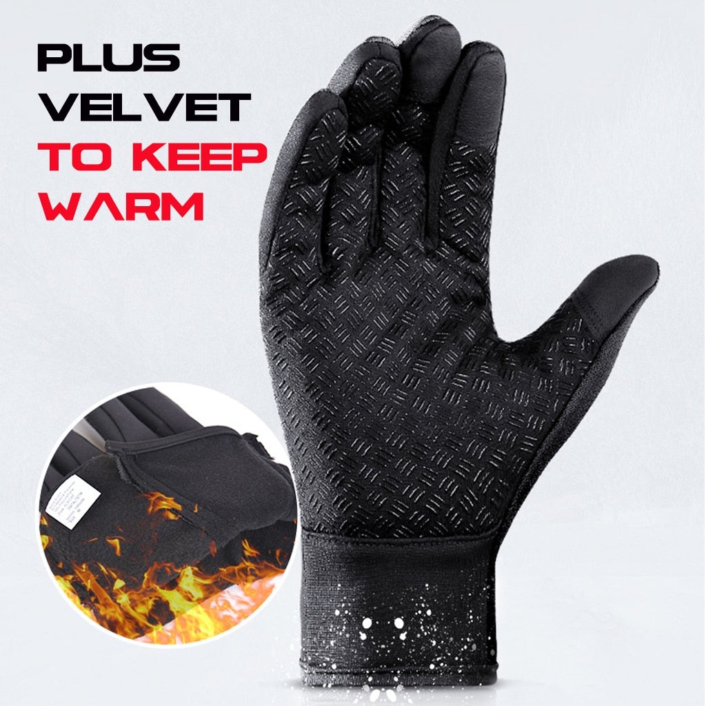 Cozy Tech-Ready Thermal Gloves for Winter Adventures
