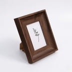 Table Stand Photo Frame with Wood Finish