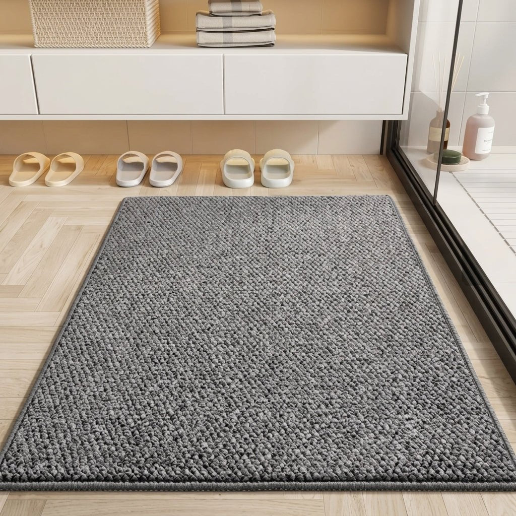 Non-Slip Woven Entry Mat with Grip Base