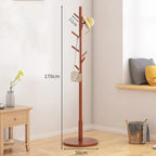 Sleek Wooden Coat Stand for Stylish Spaces
