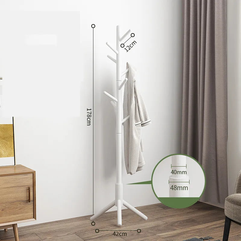 Sleek Wooden Coat Stand for Stylish Spaces