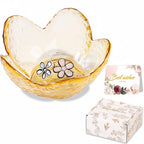 Flower-Shaped Ceramic Ring Holder Tray for Mother's Day Gift