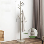 Sleek Wooden Coat Stand for Stylish Spaces